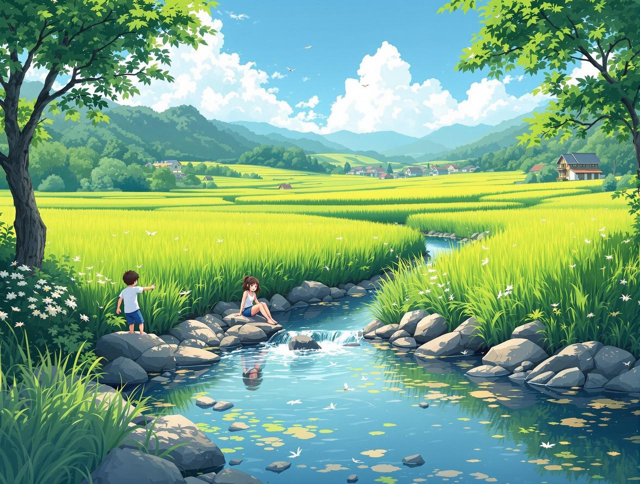 漫剧网官网 - 蝉鸣之时 - 夏日乡村成长记
